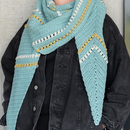 Asymmetrical Scarf 072