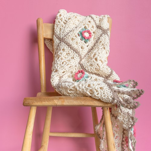 A4 PDF Romantic Throw