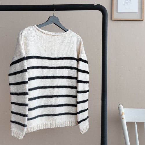 A4 PDF Striped Jumper