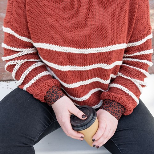 A4 PDF Striped Jumper Reversed