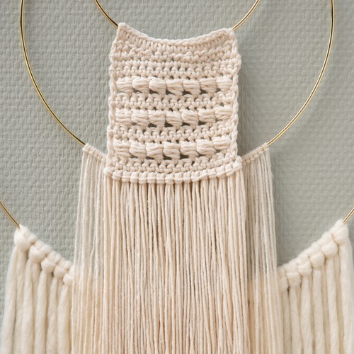Three is a Charm Wall Hanging