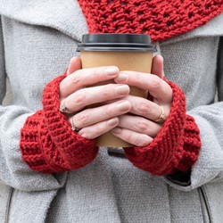 Chunky Cheerful Mittens