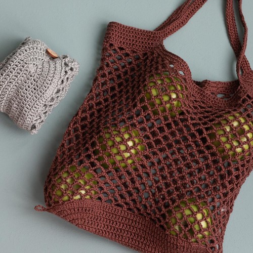 A4 PDF Foldable Net Bag