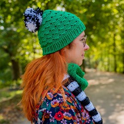 Black White and Bright Hat