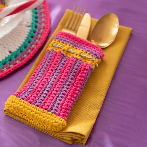 Colorful Christmas Cutlery Keeper 034