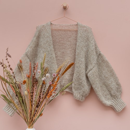 Cloud Cardigan Knit-2