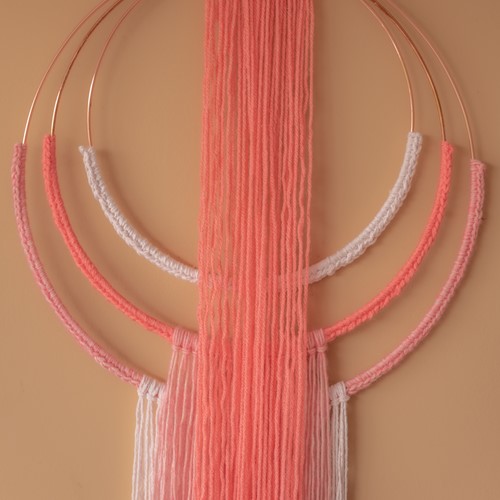 Wrapped up Wall Hanging 040