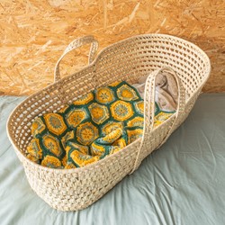 Flower Hexagon Baby Blanket