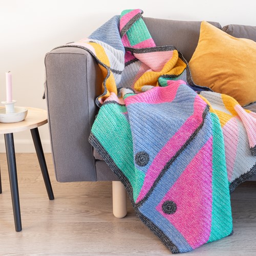 A4 PDF Mosaic Window Blanket