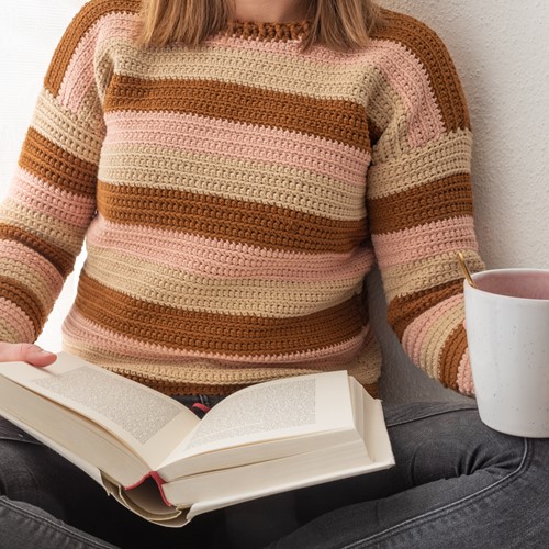 Sunset Stripes Sweater