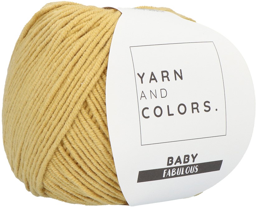 Baby Fabulous 089 Gold Yarn and Colors
