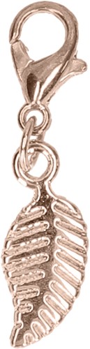 Rosé Leaf charm
