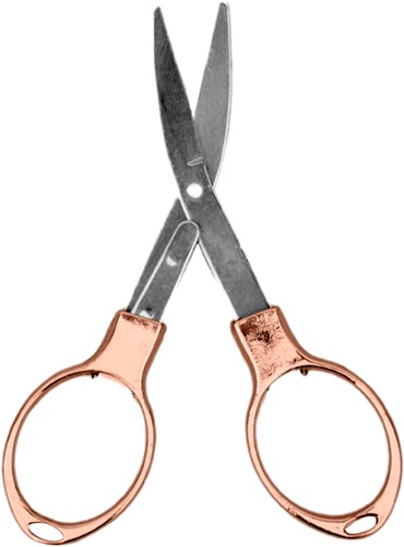 Rosé foldable scissor